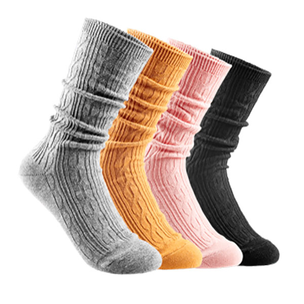 Quels sont les 3 types de chaussettes ?